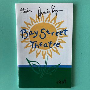 Dennis Ryan (only Signed Playbill Fit to Print Bay Street Roger Bart Randy Graff